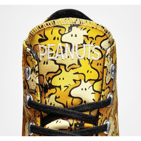 Converse Chuck 70 Hi Peanuts Woodstock Men's Sneaker Shoe Limited Yellow A01871C - Picture 8 of 10